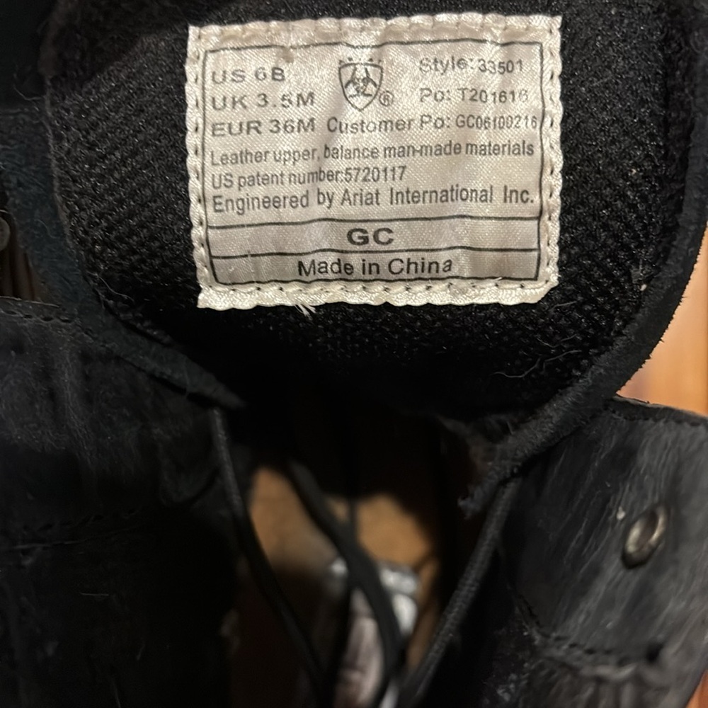 Ariat Heritage Lacer Boots. Size 6B.​ - Picture 7 of 8